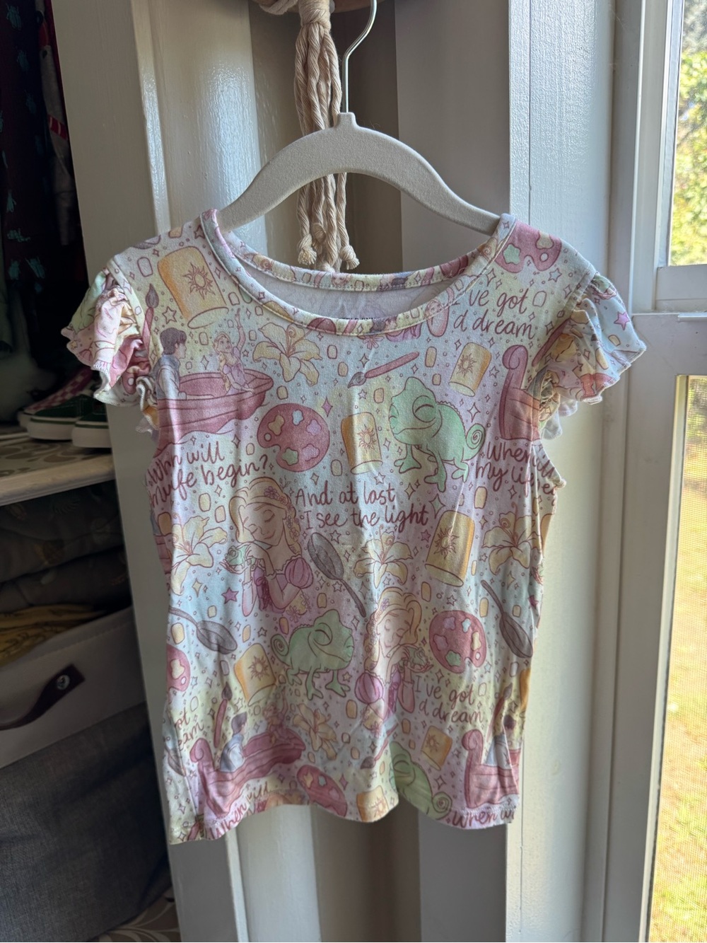 Little Suggles Rapunzel pajamas